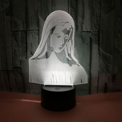 Lámpara LED 3D Táctil USB para Niños - Luz Nocturna Infantil - Image 8