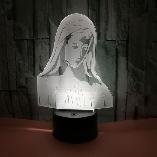 Lámpara LED 3D Táctil USB para Niños - Luz Nocturna Infantil - Image 8