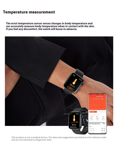 Reloj Inteligente T92 con Llamadas Bluetooth, Monitor de Glucosa y Frecuencia Cardíaca - Image 8