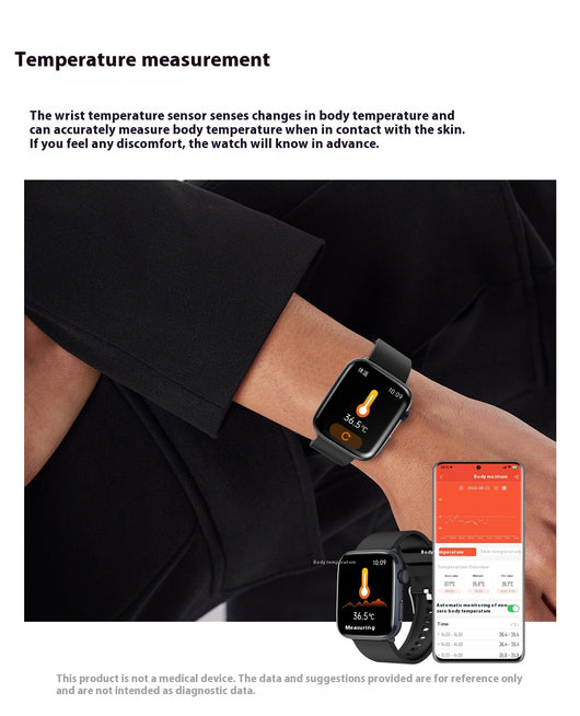Reloj Inteligente T92 con Llamadas Bluetooth, Monitor de Glucosa y Frecuencia Cardíaca - Image 8