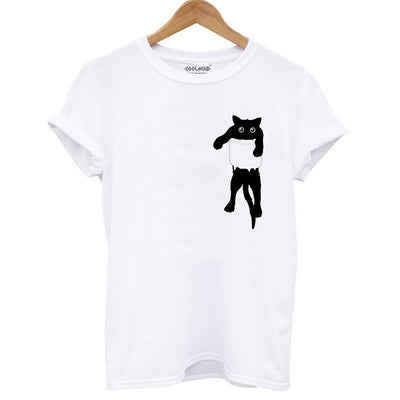 Playera de Gato de Manga Corta - Image 6