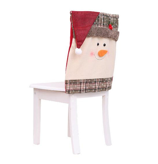 Juego de Sillas Navideñas con Decoración de Mesa y Sombreros Festivos - Image 7