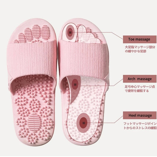 Pantuflas Masajeadoras Reflexología Podal - Alivio de Tensión y Bienestar - Image 3