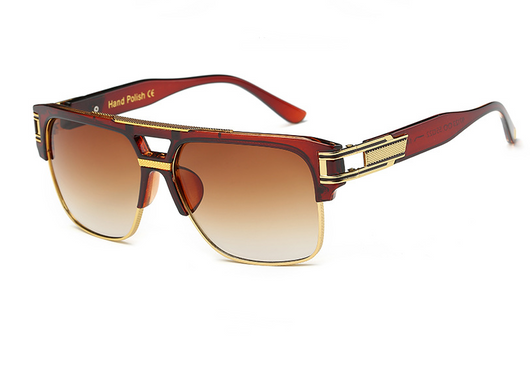 Gafas de Sol Retro Cuadradas Reflectantes Unisex con Colores Vibrantes - Image 5