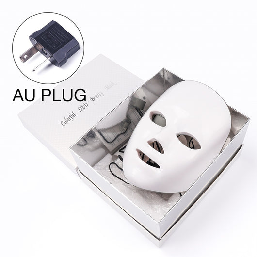 Máscara Facial de Fotones Luz Roja y Púrpura - Dispositivo Antiacné Profesional - Image 13