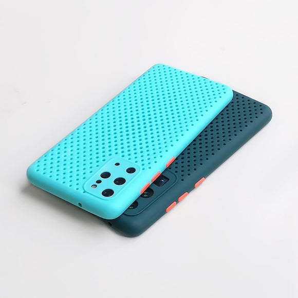 Funda Samsung S20 Ultra de Colores Contrastantes con Orificio de Precisión