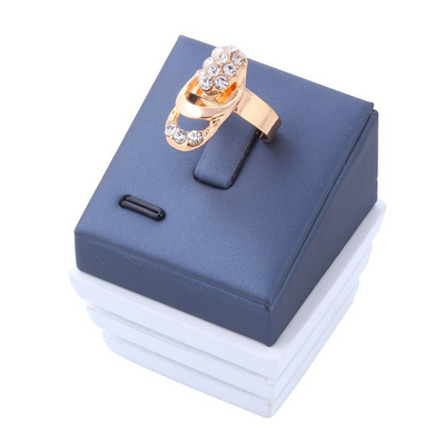 Juego de 4 Collares de Cristal Dorado - Image 3