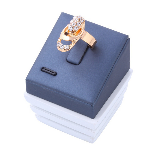 Juego de 4 Collares de Cristal Dorado - Image 3