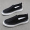 Zapatos Casuales Cómodos para Hombre con Suela Blanda y Lona Gruesa Transpirable