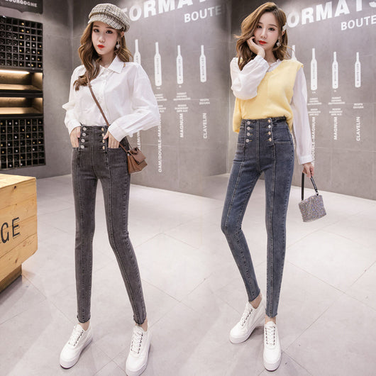 Pantalones Jeans Rotos para Mujer - Overol Desgarrado Primavera - Image 8