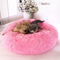 Cama Térmica Redonda de Felpa para Gatos - Invierno y Otoño