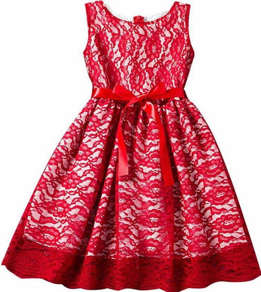 Vestido Princesa Infantil de Encaje Coreano - Image 5