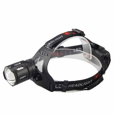 Linterna LED Frontal Recargable USB - Alcance Potente para Exteriores - Image 4