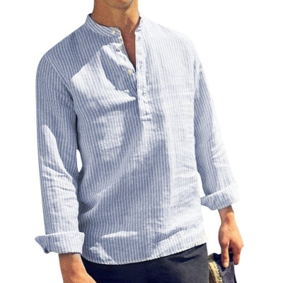 Camisa Hombre a Rayas - Diseño Moderno y Versátil - Image 2