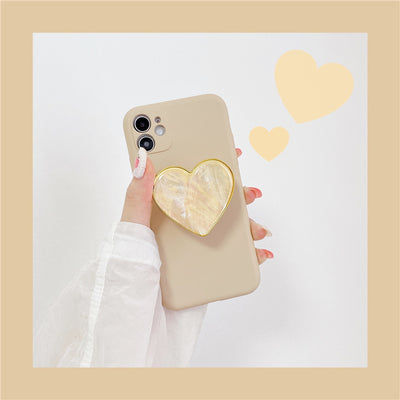 Funda de Silicona Líquida Khaki Antigolpes para iPhone - Image 10