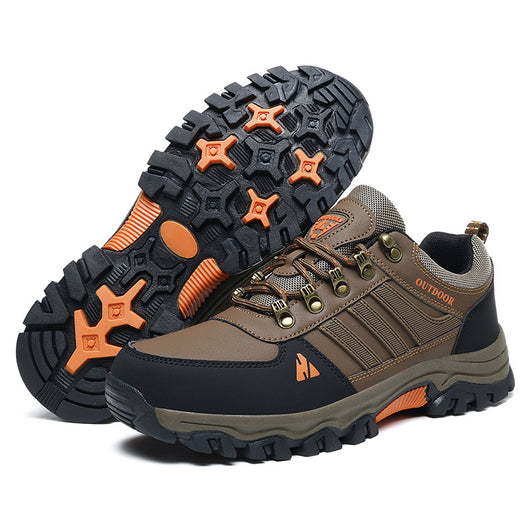 Botas de Senderismo Casual Hombre - Zapatillas Outdoor Bajas con Cordones - Image 3