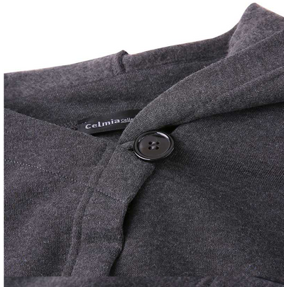 Sudadera Polar Suelta Larga con Protección al Viento para Mujer - Image 6