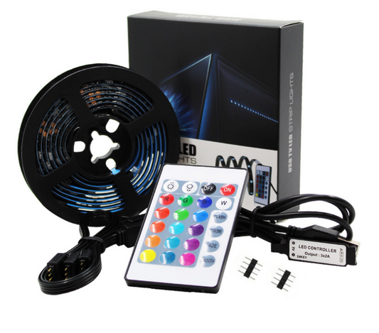 Barra de luz LED para TV con conexión USB