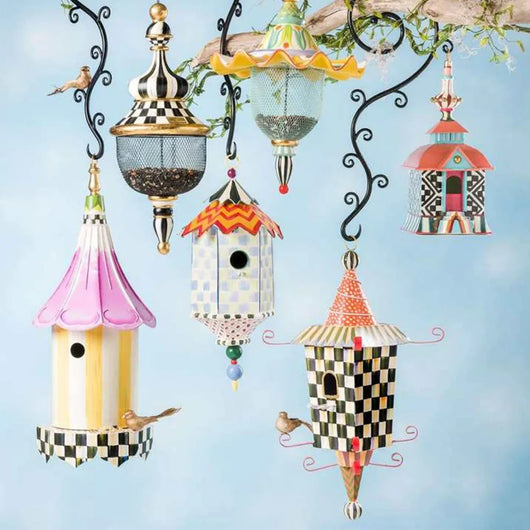 Comedero de Pájaros Metálico con Diseño Creativo - Decoración Colgante para Jardín - Image 10