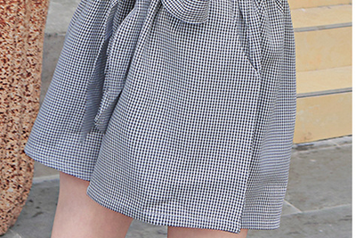 Conjunto Infantil Hombros Descubiertos - Blusa Corta y Short Moderno - Image 10