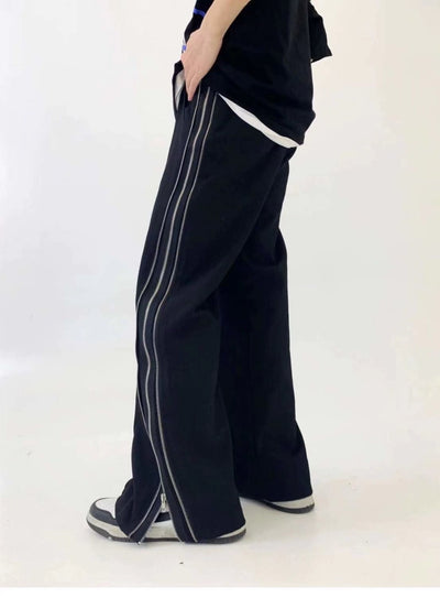 Pantalones Deportivos Hombre Cintura Alta Corte Relajado - Image 8