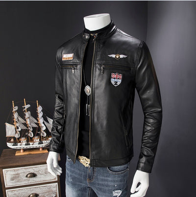 Chaqueta de Cuero PU Estilo Locomotora - Diseño Moderno y Atrevido - Image 9