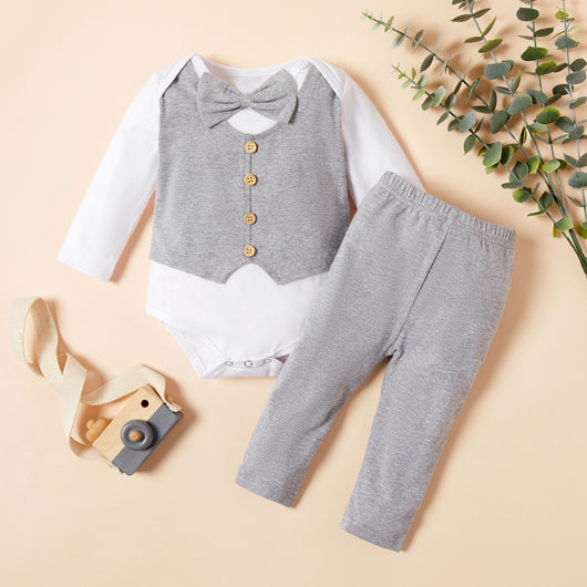 Conjunto Formal Infantil Británico - Chaleco, Camisa y Pantalón - Image 5