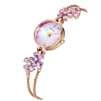 Reloj Pulsera para Mujer con Diamantes Incrustados - Image 5