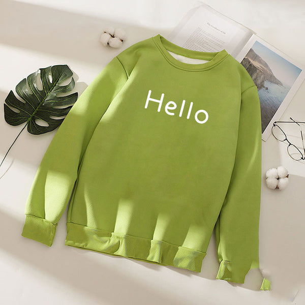 Suéter Térmico Holgado para Mujer - Blusa de Terciopelo Grueso Talla Plus