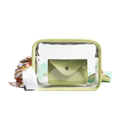Bolso Transparente con Correa Ancha para Mujer - Estilo Crossbody - Image 4