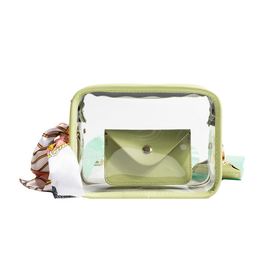 Bolso Transparente con Correa Ancha para Mujer - Estilo Crossbody - Image 4