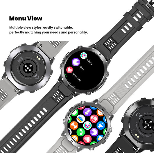 Reloj Inteligente X3 Pantalla Grande HD con Llamadas Bluetooth y Monitoreo de Salud - Image 22