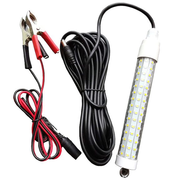 Lámpara de Pesca LED 12V con Línea Principal de 6M y Cable de Sujeción de 1M