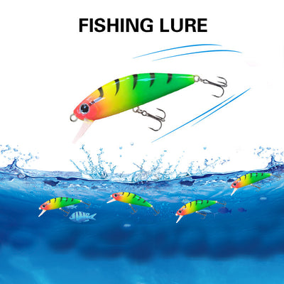 Cebo Duro Flotante Japonés 75MM - Alcance Extremo para Pesca Profunda