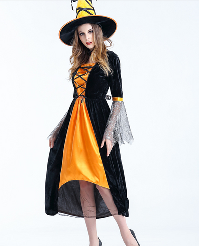 Disfraz de Bruja Hechicera para Halloween - Traje Mágico de Cosplay - Image 9
