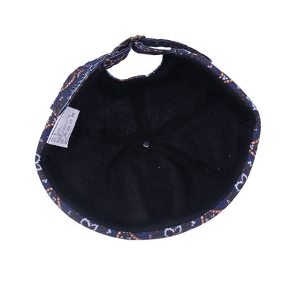 Gorra Estilo Señor Estampado Floral Melón para Primavera y Otoño Hombre - Image 22