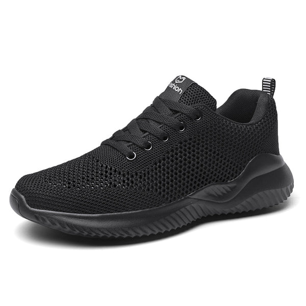 Tenis Deportivos Mujer Casual Coreano Malla Blanco