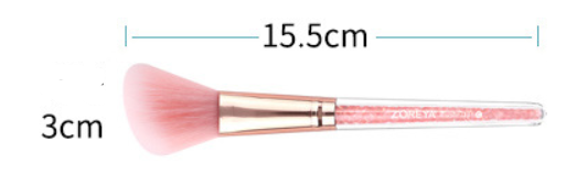 Brocha de Maquillaje Efecto Arenas Movedizas Rosa - Image 13