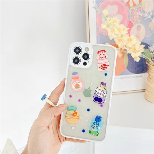 Funda para Celular 3D con Diseño de Bebidas - Protección Total y Estilo
