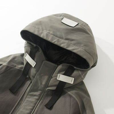 Chaqueta de Plumón con Capucha y Cierre para Hombre - Abrigo Invernal Premium - Image 9