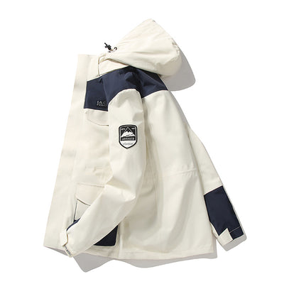 Chaqueta de Esquí para Hombre Impermeable Térmica Softshell Resistente al Viento - Image 4