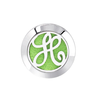 Mancuernillas de acero inoxidable con letras huecas para hombre - Image 32