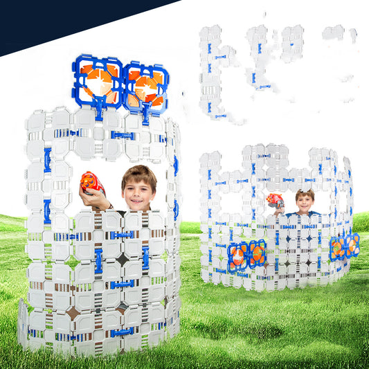Tablero de Construcción con Bloques para Juego Exterior
