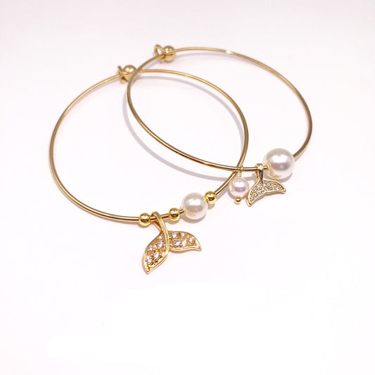 Pulsera Corazón Sirena Encantadora
