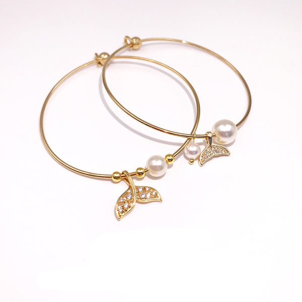 Pulsera Corazón Sirena Encantadora