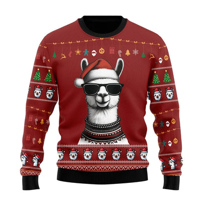 Suéter Navideño de Punto Grueso Manga Larga para Hombre - Image 5