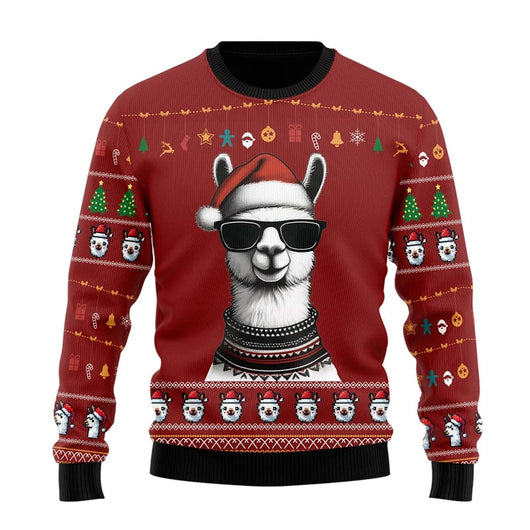 Suéter Navideño de Punto Grueso Manga Larga para Hombre - Image 5
