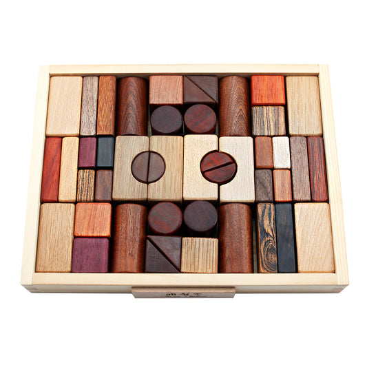 Bloques de Madera para Armar - Juego Educativo Infantil - Image 2
