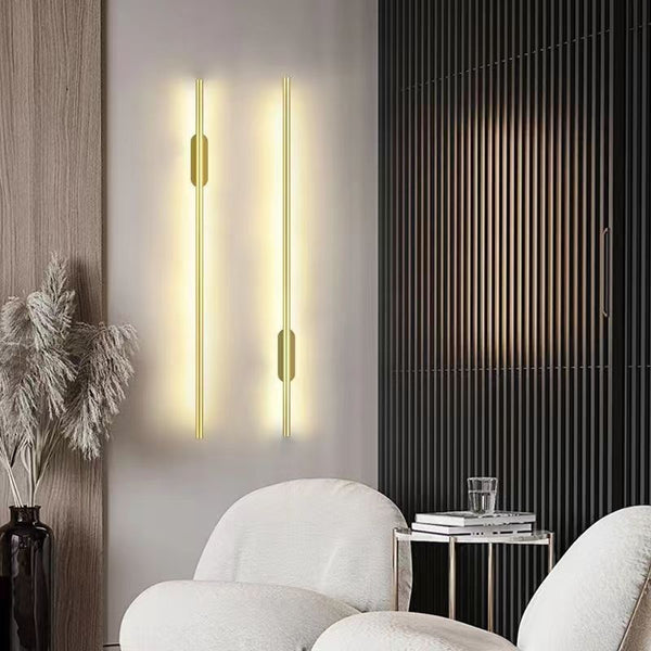 Lámpara de Pared Minimalista Lineal para Dormitorio