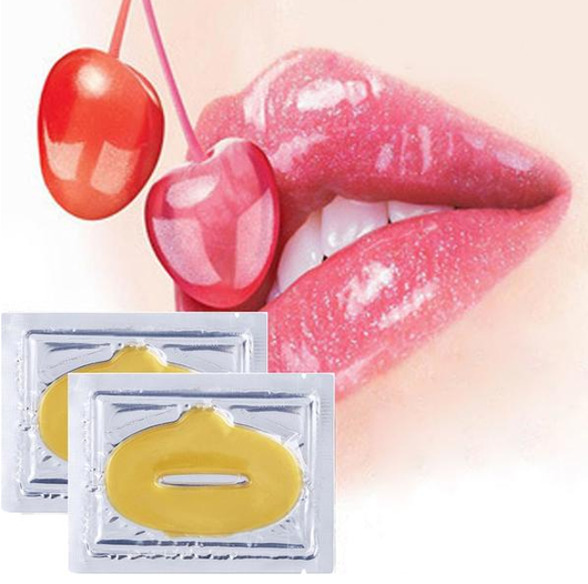 Mascarillas Labiales de Oro - Pack de 10 Unidades